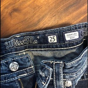 Miss me size 25 boot cut jeans